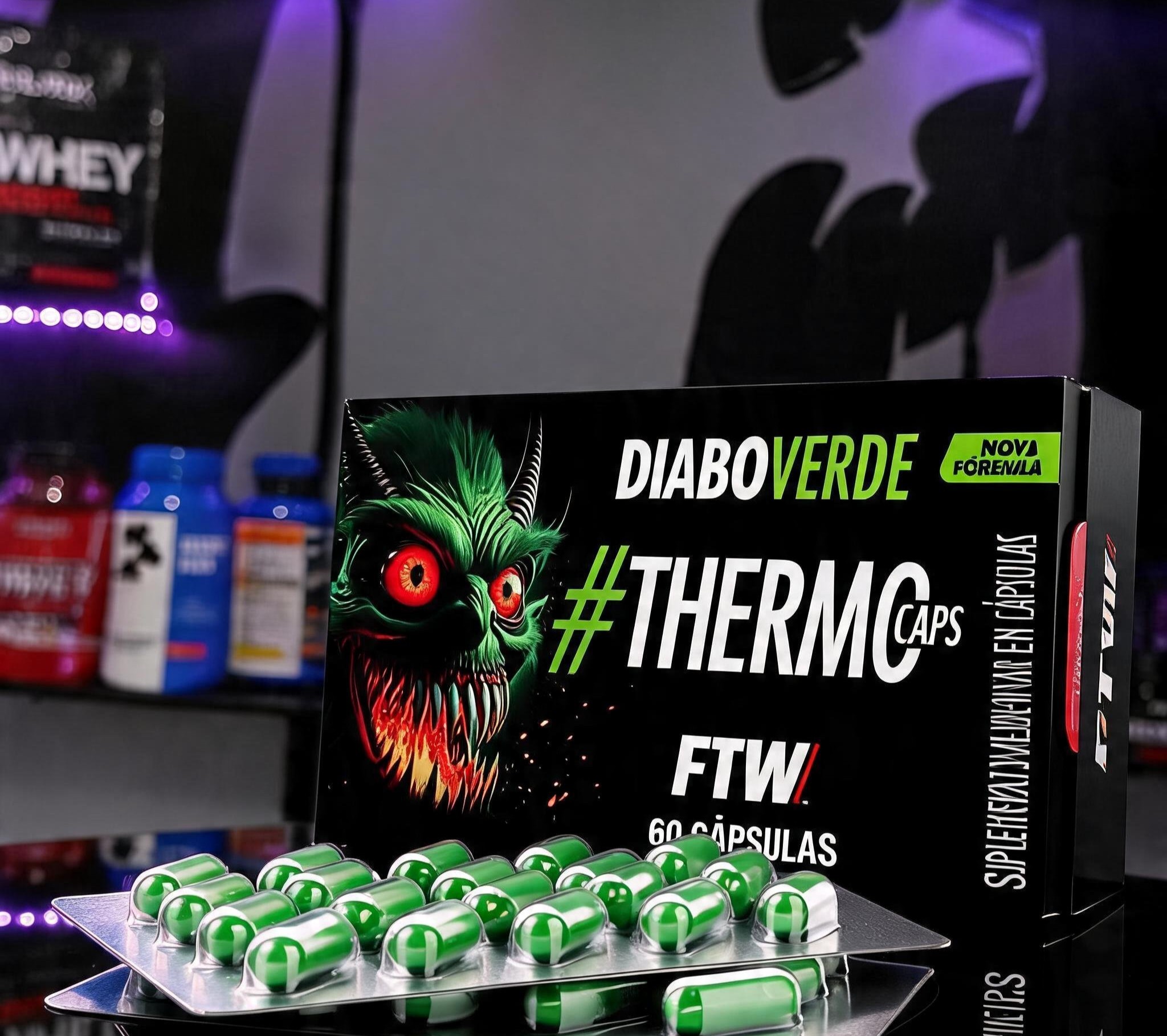Termogênico FTW - verso